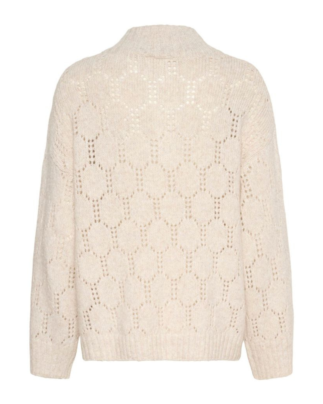 CREAM - ZILLA ZIPPER PULLOVER