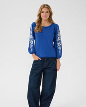 Load image into Gallery viewer, CREAM - VILLEA BOATNECK PULLOVER
