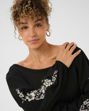 Load image into Gallery viewer, CREAM - VILLEA BOATNECK PULLOVER
