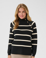 Load image into Gallery viewer, CREAM - DELA BUTTON PULLOVER
