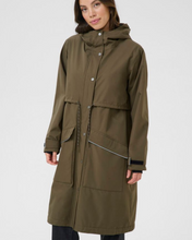 Load image into Gallery viewer, CREAM - RAILY RAINCOAT
