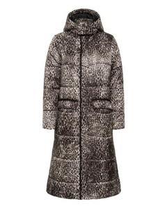 CREAM - GAIAGRO LONG PRINTED JACKET