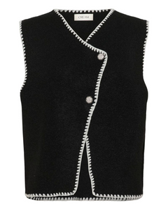 CREAM - TIMMIE KNIT VEST