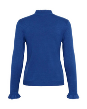 Load image into Gallery viewer, CREAM - VILLEA KNIT BLOUSE
