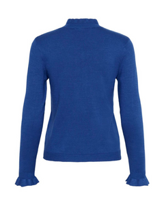 CREAM - VILLEA KNIT BLOUSE
