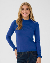 Load image into Gallery viewer, CREAM - VILLEA KNIT BLOUSE
