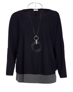 NAYA - NAW25 218 Top with Necklace