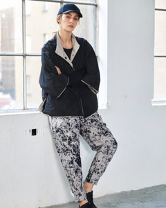 NAYA - NAW25 312 Mottled Print Cuff Trouser