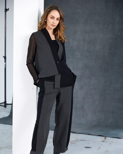 NAYA - NAW25 328 Stripped Waistcoat