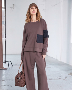 NAYA - NAW25 132 Sweatshirt Contrast Pocket
