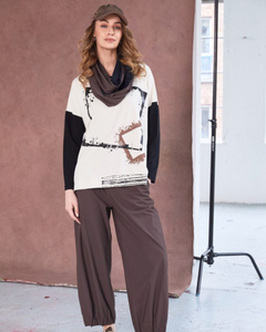NAYA - NAW25 153 Trouser / Tuck Hem