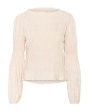 Load image into Gallery viewer, CREAM - HENVA BLOUSE - ANCIENT SCROLL
