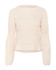 CREAM - HENVA BLOUSE - ANCIENT SCROLL