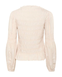CREAM - HENVA BLOUSE - ANCIENT SCROLL