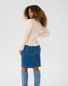CREAM - HENVA BLOUSE - ANCIENT SCROLL