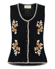 Load image into Gallery viewer, CREAM - FRUST KNIT VEST
