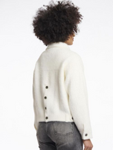 Load image into Gallery viewer, Rino &amp; Pelle Bubbly Boxy Jacket with boxy silhouette, flat collar, button closure and front pockets – luxury women’s outerwear for stylish casual and occasion looks.

