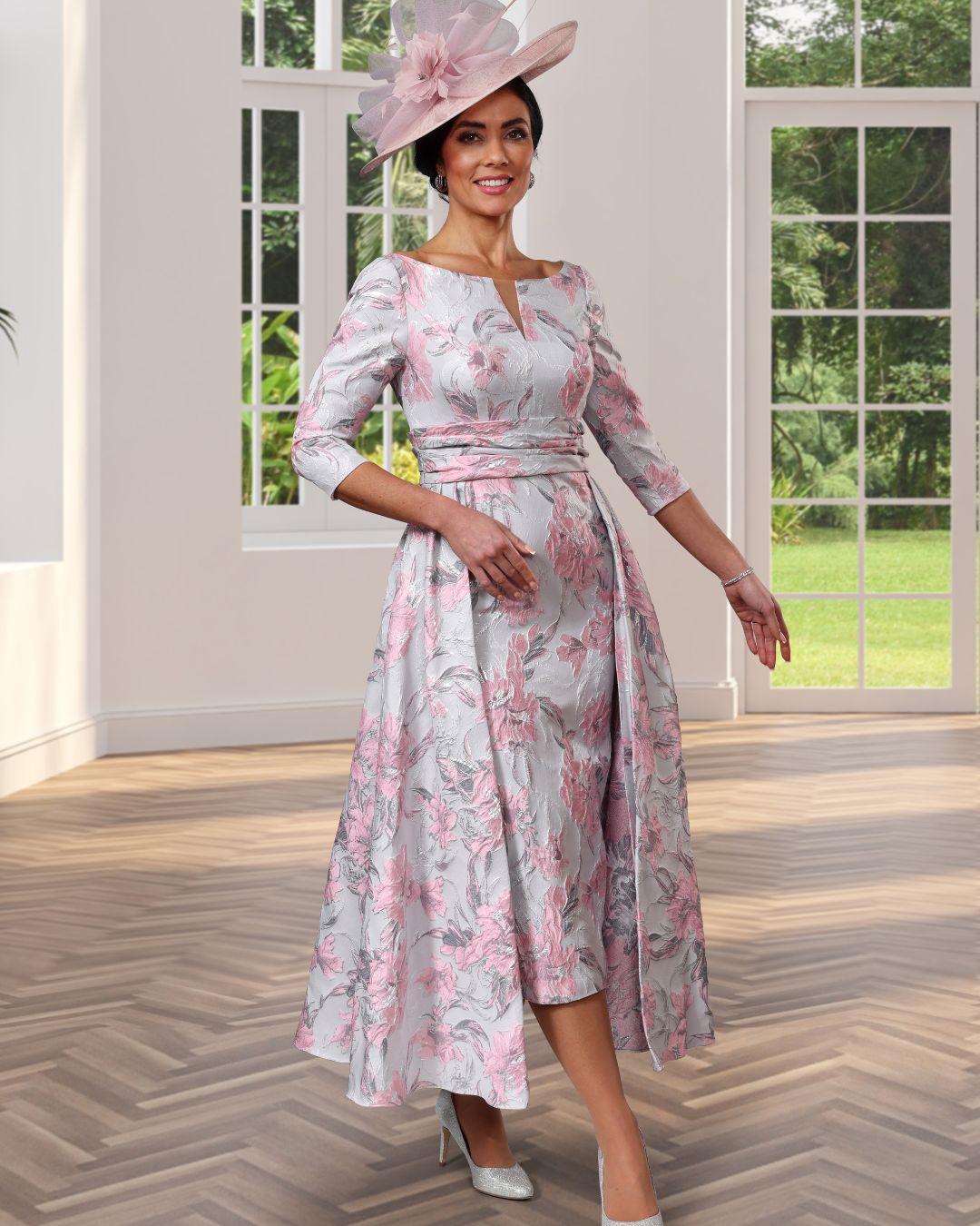 Veromia Occasions VO1613 Silver / Pink