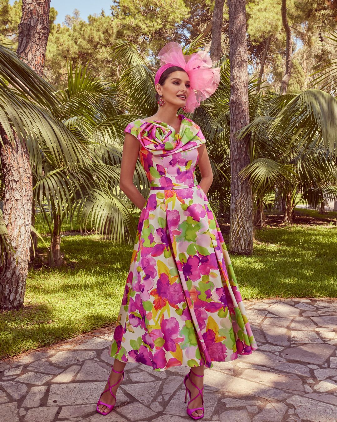 Veni Infantino - 992456 Pink / Green Print