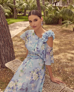 ‼️ 1 left ‼️ size 24 - Veni Infantino - 36122 - Pale Blue Print