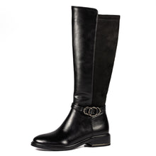 Load image into Gallery viewer, LUNAR - CORBY BLACK LONG BOOT

