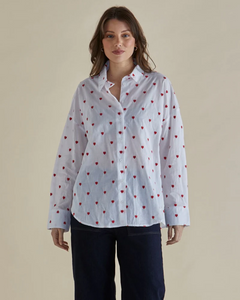 BETTY - SAGE SHIRT