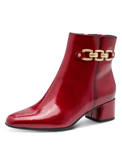 Load image into Gallery viewer, Marco Tozzi - 25352 566 DARK RED PATENT
