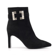Load image into Gallery viewer, LUNAR - SHANNON BLACK ANKLE BOOT
