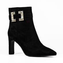 Load image into Gallery viewer, LUNAR - SHANNON BLACK ANKLE BOOT
