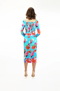 Size 12 Carla Ruiz - 99645 - gummed back dress