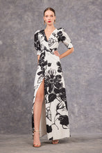 Load image into Gallery viewer, Size 10  - Carla Ruiz - 99647 - WOMENS KNOT LONG DRESS
