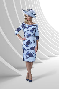 Size 10 & 18 Veromia Occasions - VO9169 - Lavender / Navy
