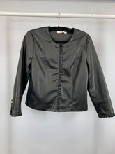 Load image into Gallery viewer, Malissa J - Koo - WF1275 Faux Leather Jacket
