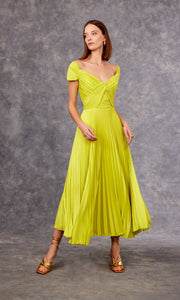 Carla Ruiz - 99521 - Pleated Midi Dress