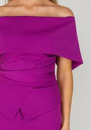 Kevan Jon - Kyoto Knee Dress - Purple